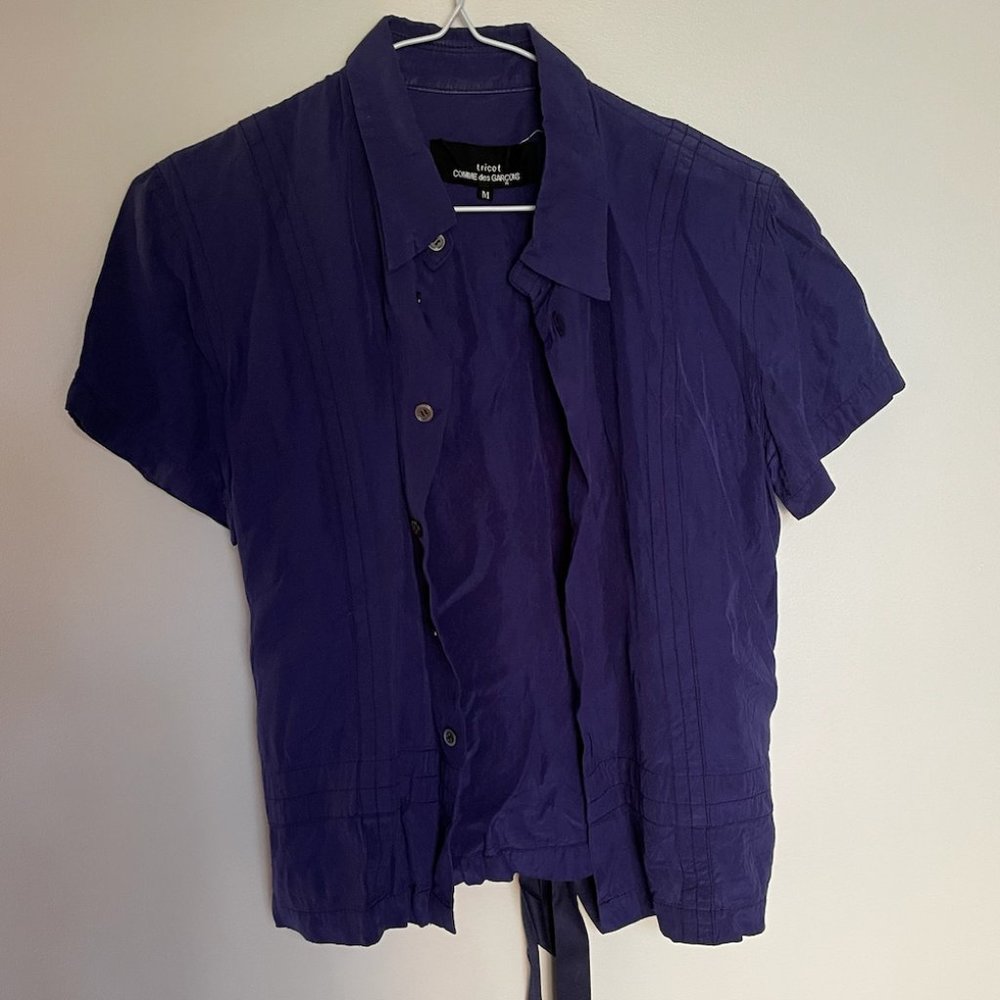 Comme des Garçons Button Down Blouse